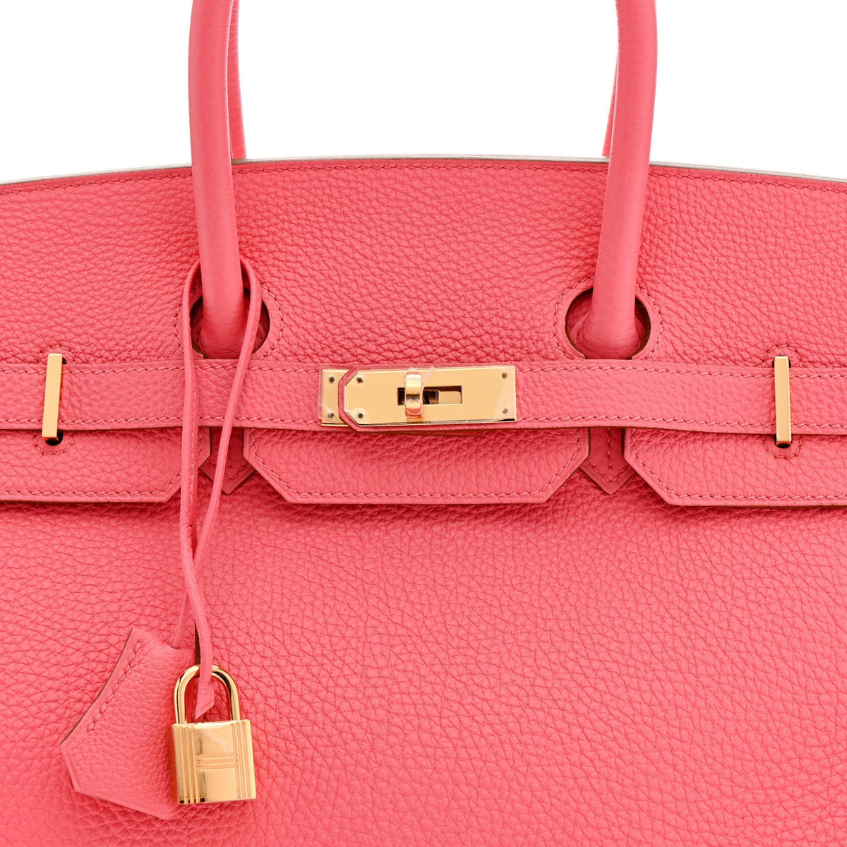 Togo Birkin 35 Rose Lipstick