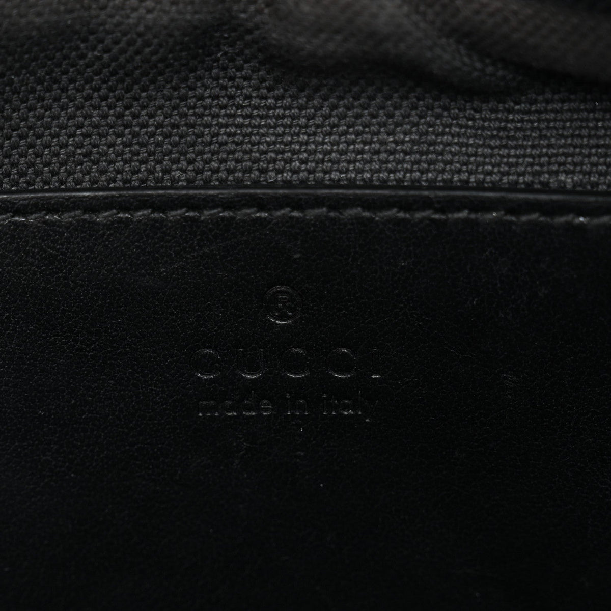 Calfskin Matelasse Monochrome Small GG Marmont Chain Shoulder Bag Black