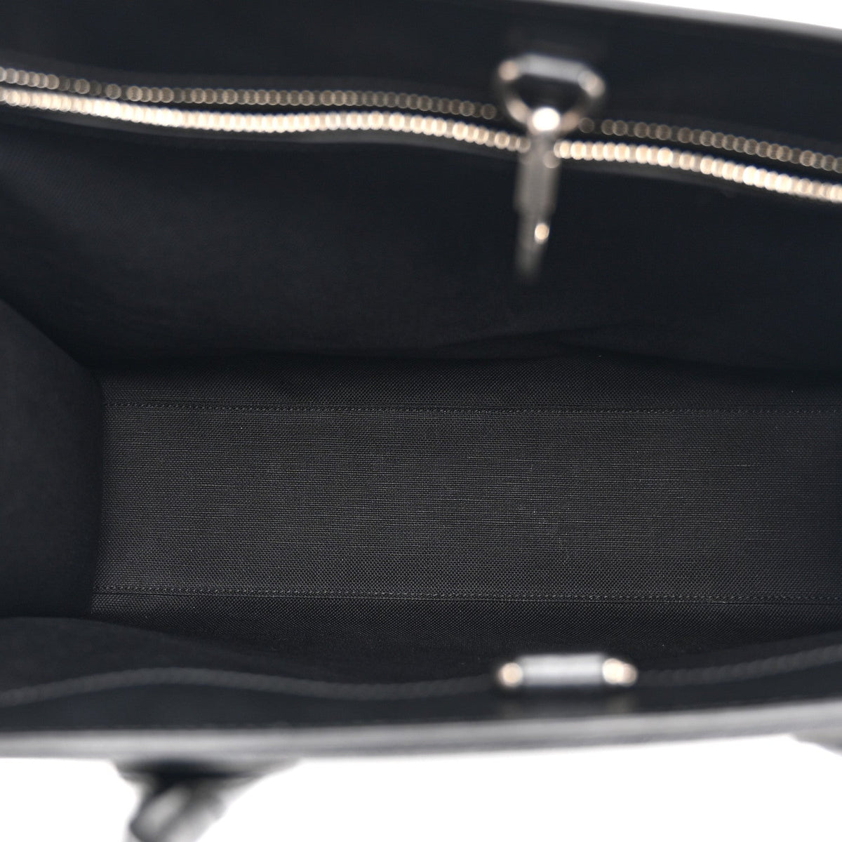 GG Supreme Monogram Azalea Calfskin Medium Retro Interlocking G Vertical Tote Bag Black