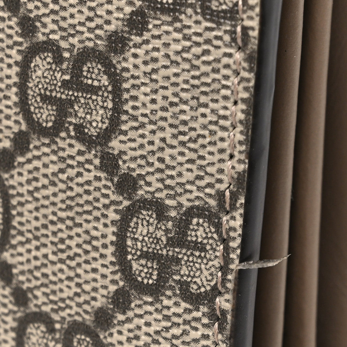 GG Supreme Monogram Mini Dionysus Chain Wallet Beige Taupe