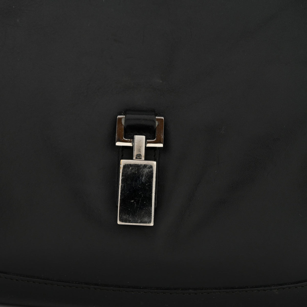 Calfskin Small Jackie O Hobo Black