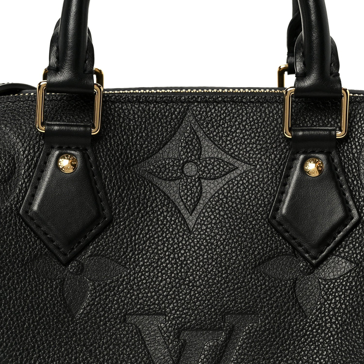 Empreinte Monogram Giant Speedy Bandouliere 25 Black
