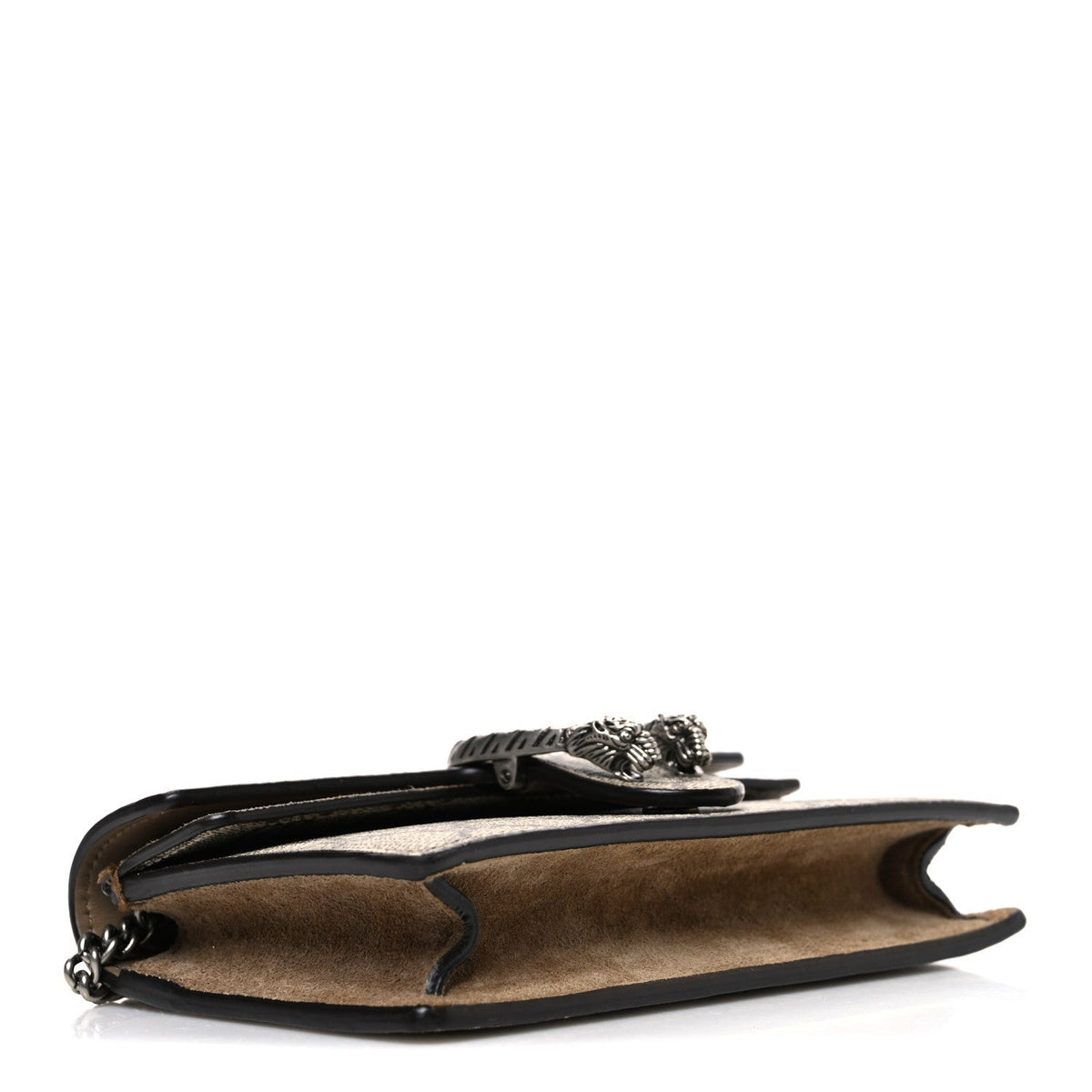 GG Supreme Monogram Super Mini Dionysus Shoulder Bag Taupe