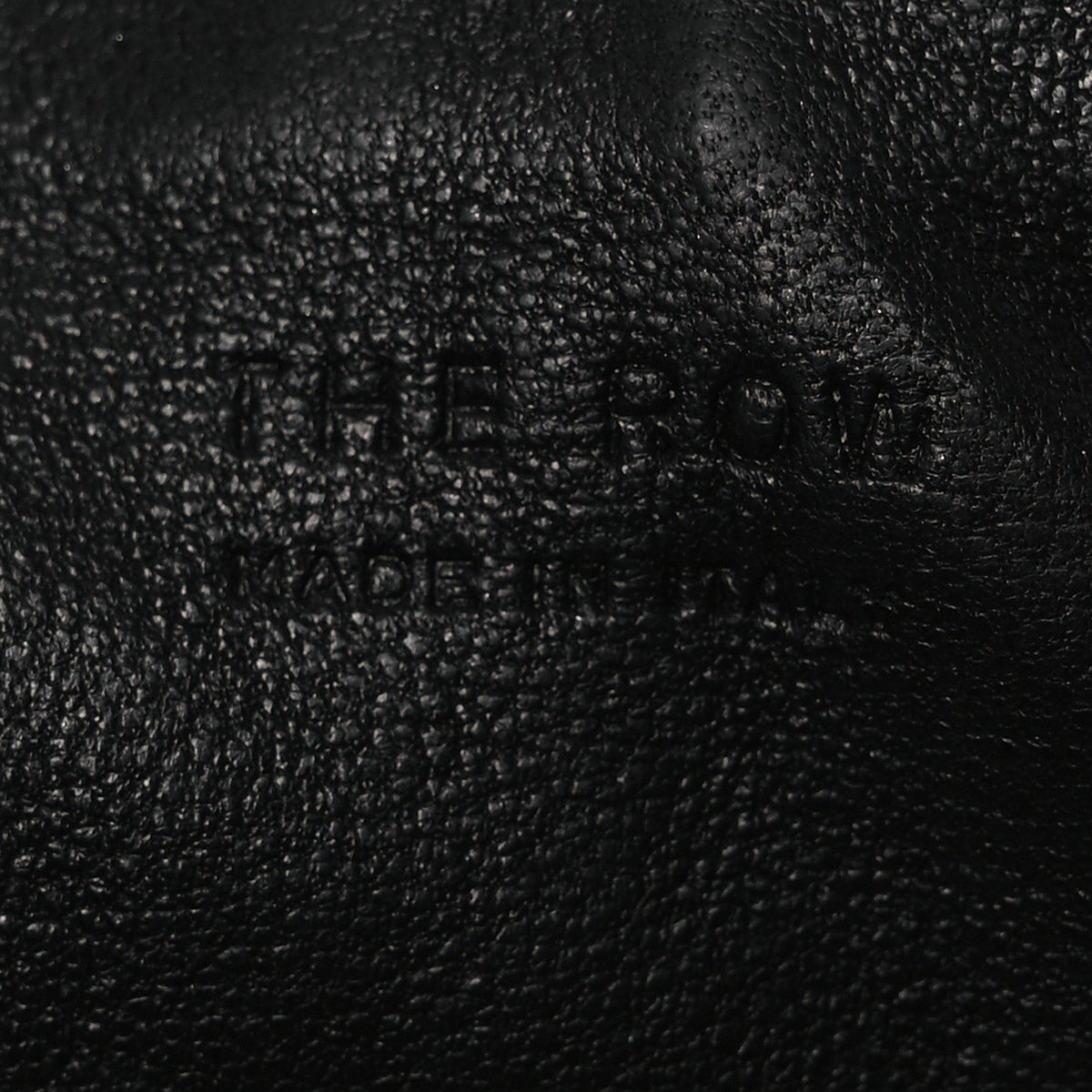 Grained Calfskin 90's Bag Black