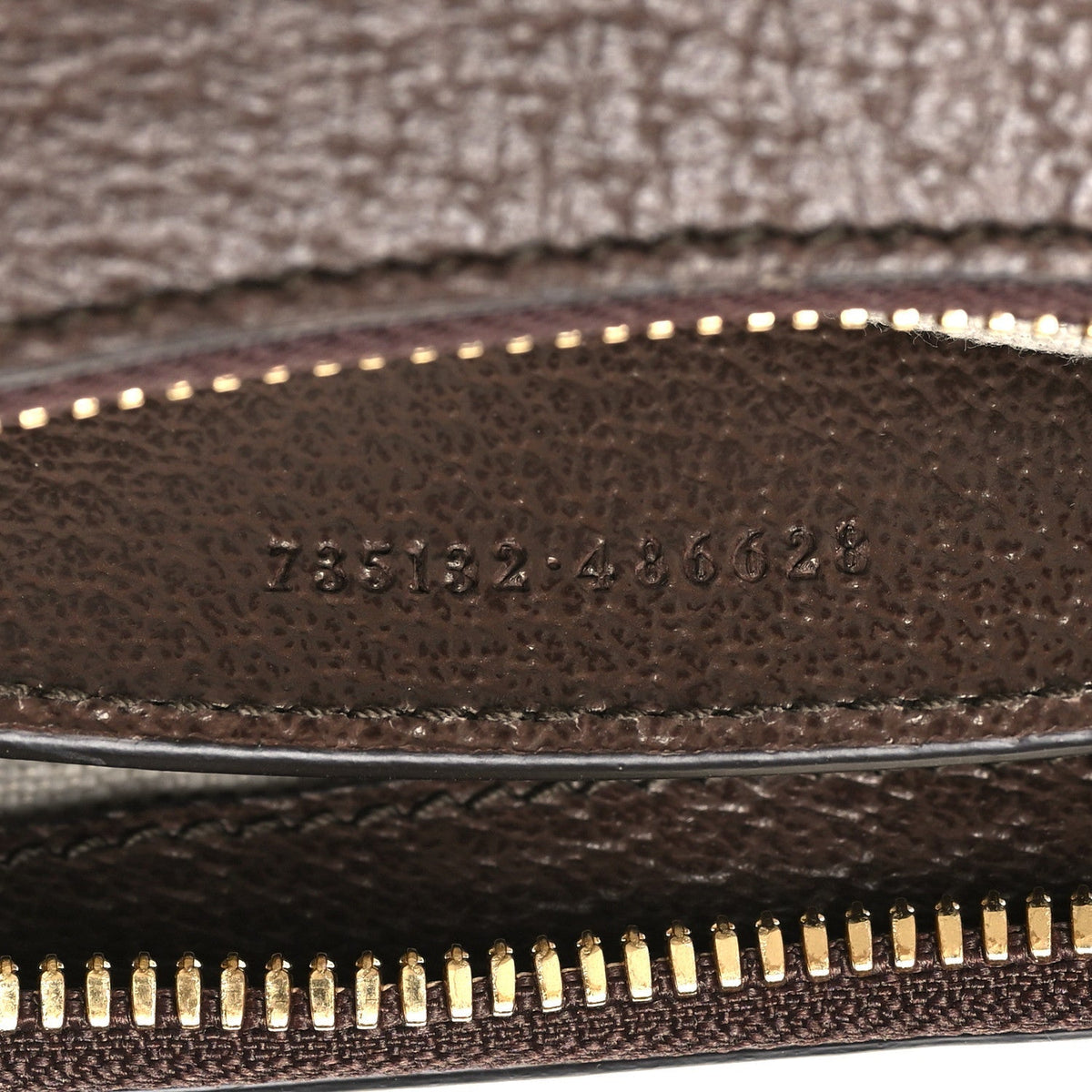 GG Supreme Monogram Textured Dollar Calfskin Web Small Ophidia GG Handbag Beige Ebony New Acero