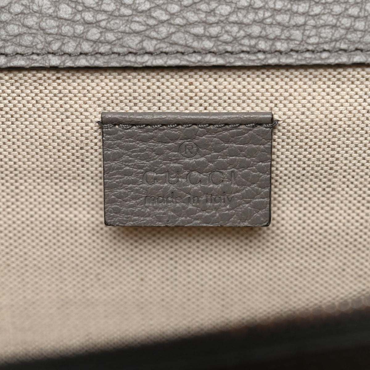 Pebbled Calfskin Small Dionysus Shoulder Bag Dusty Grey