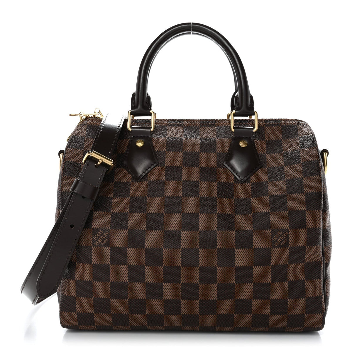 Damier Ebene Speedy Bandouliere 25
