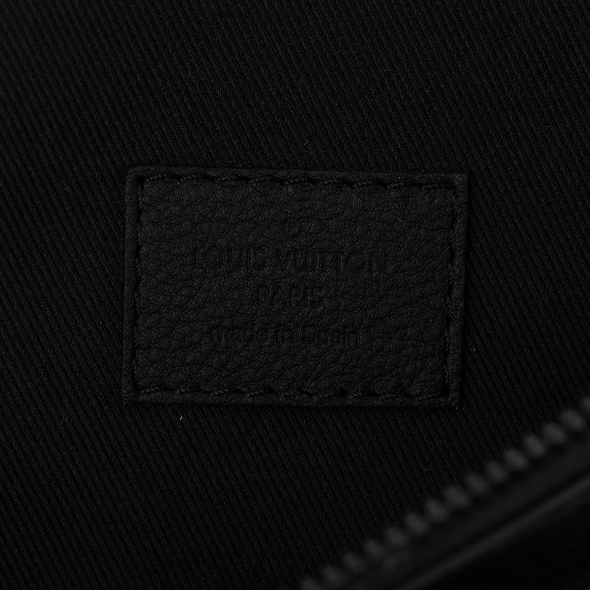 Calfskin Monogram Shadow Discovery Bumbag Black