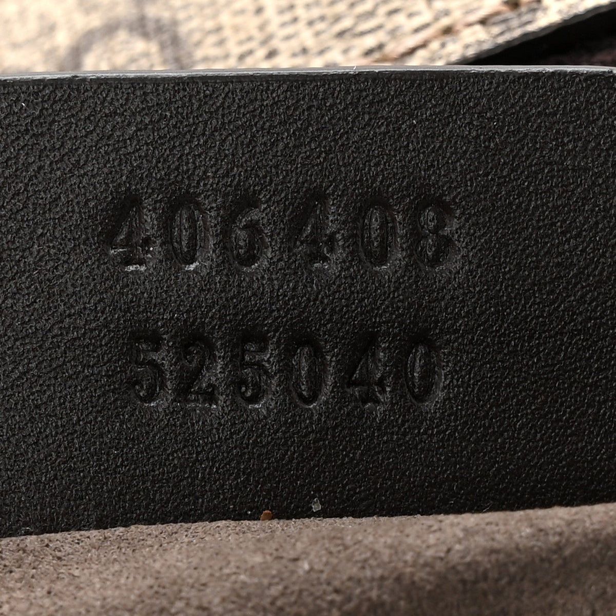 GG Supreme Monogram Medium Flat Messenger Bag Beige Brown