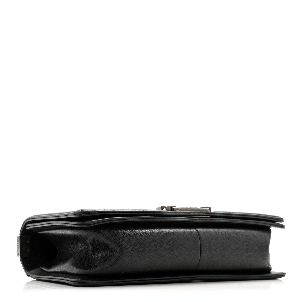 Caviar Quilted Medium Boy Flap Black
