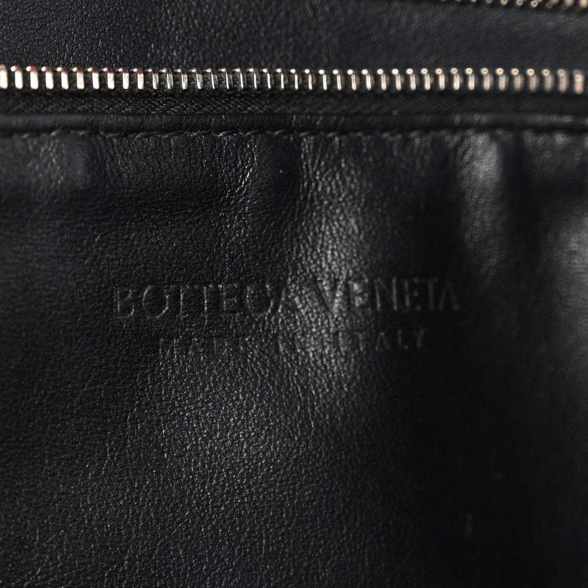 Nappa Intrecciato Small Jodie Hobo Black