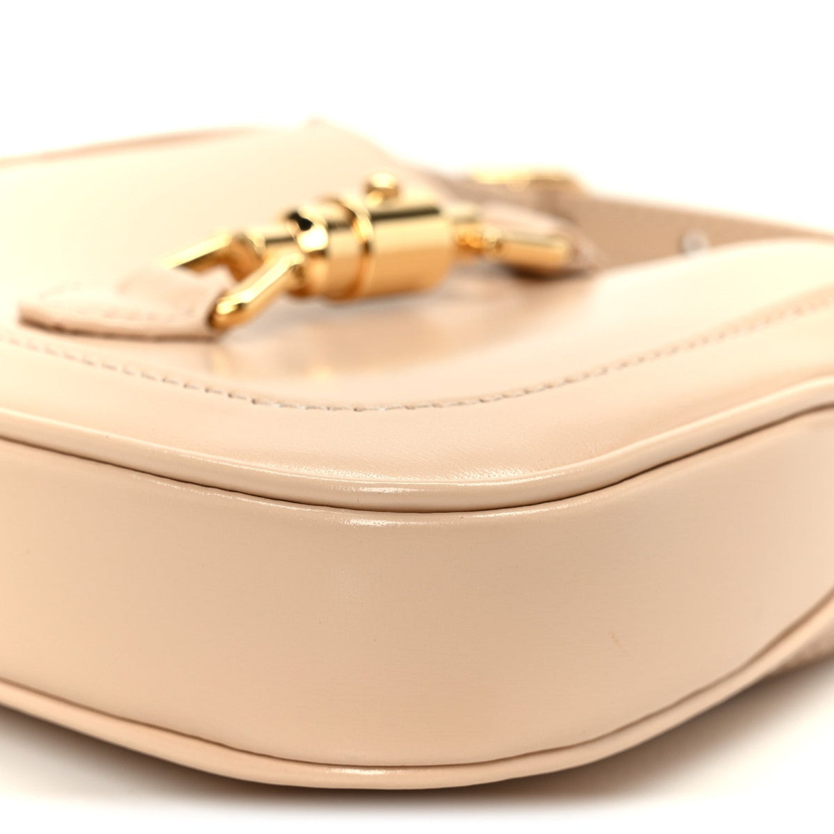 Boarded Dyana Lux Calfskin Nano Jackie 1961 Hobo Souffle Rose