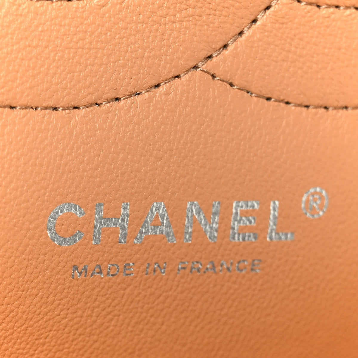 Caviar Quilted Jumbo Double Flap Dark Beige