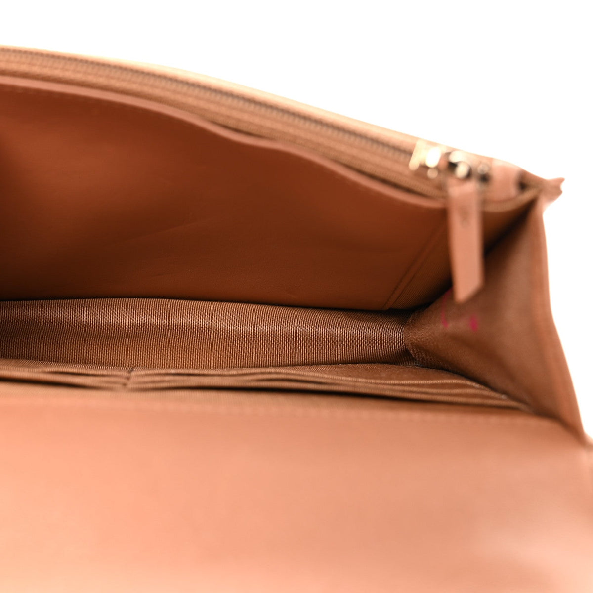 Lambskin Quilted Chanel 19 Wallet On Chain WOC Brown
