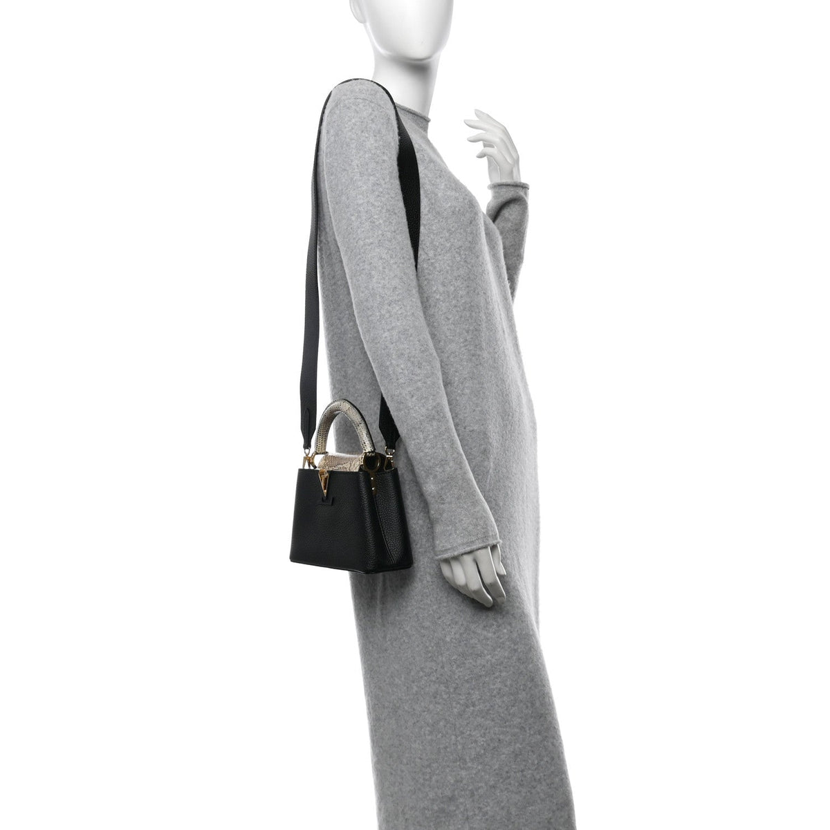 Taurillon Ayers Mini Capucines  Black