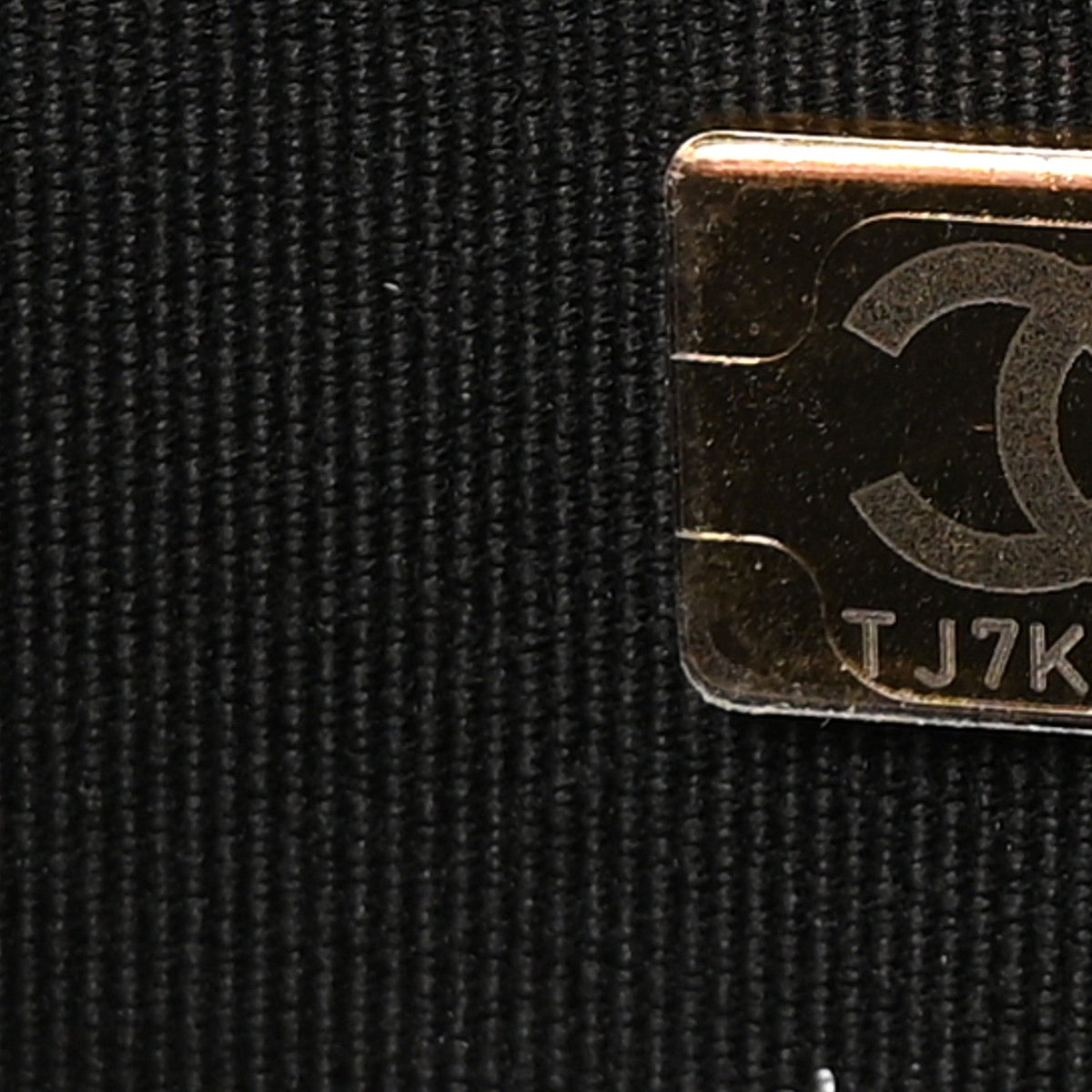 Lambskin Quilted Pearl Wallet On Chain WOC Black