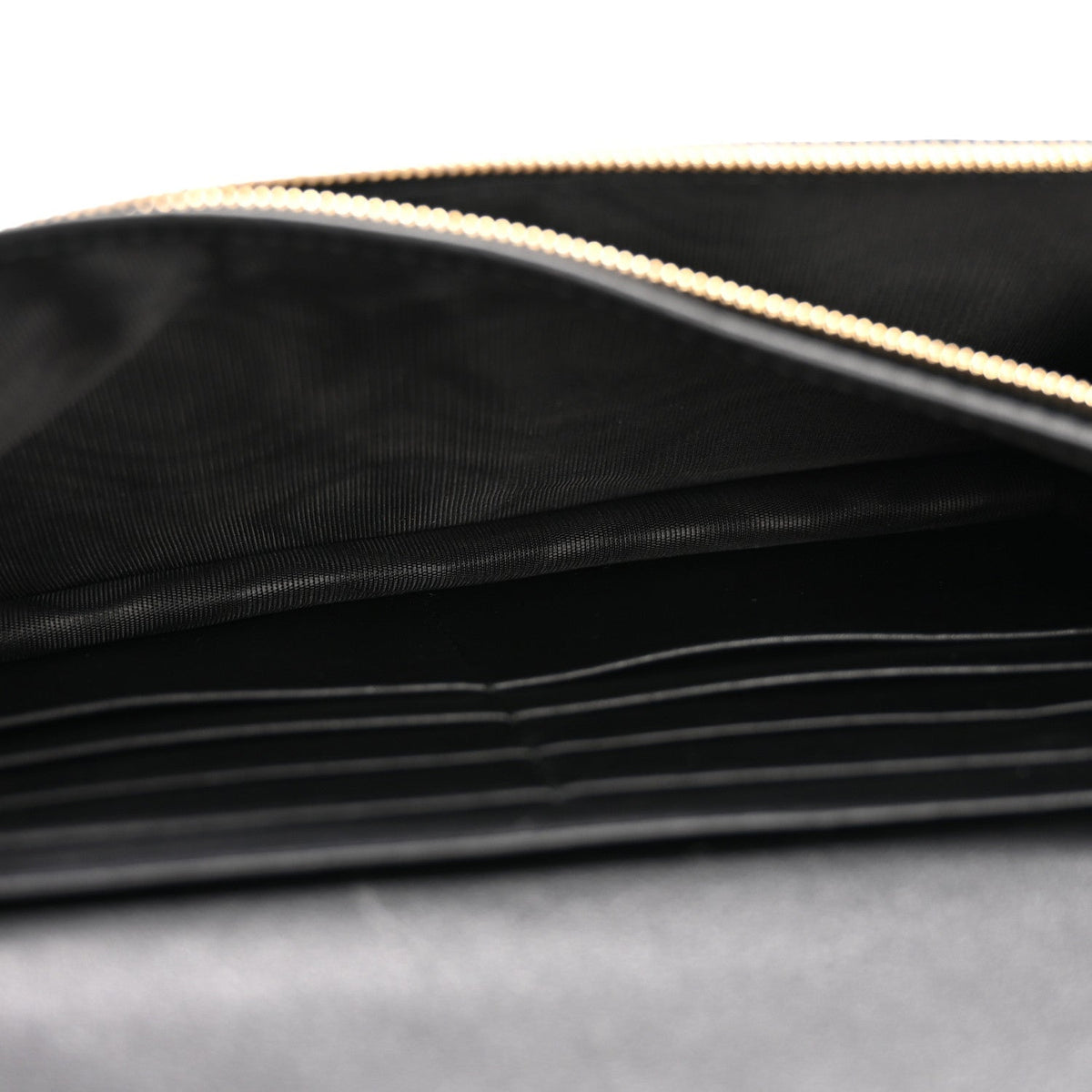 Microguccissima Crossbody Wallet Black