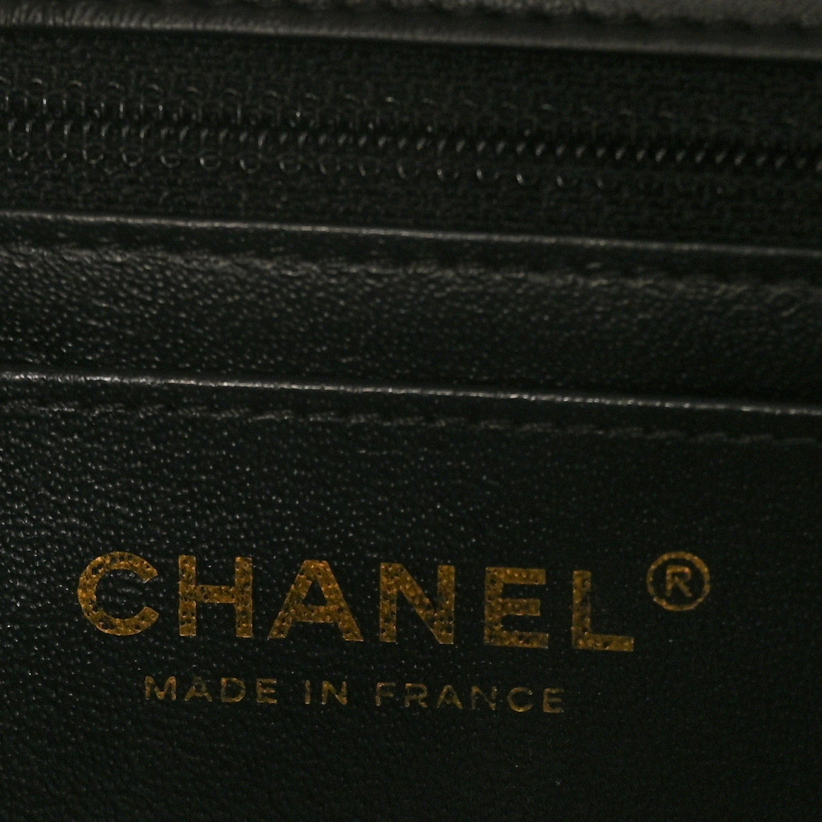 Lambskin Quilted Mini Rectangular Flap Black