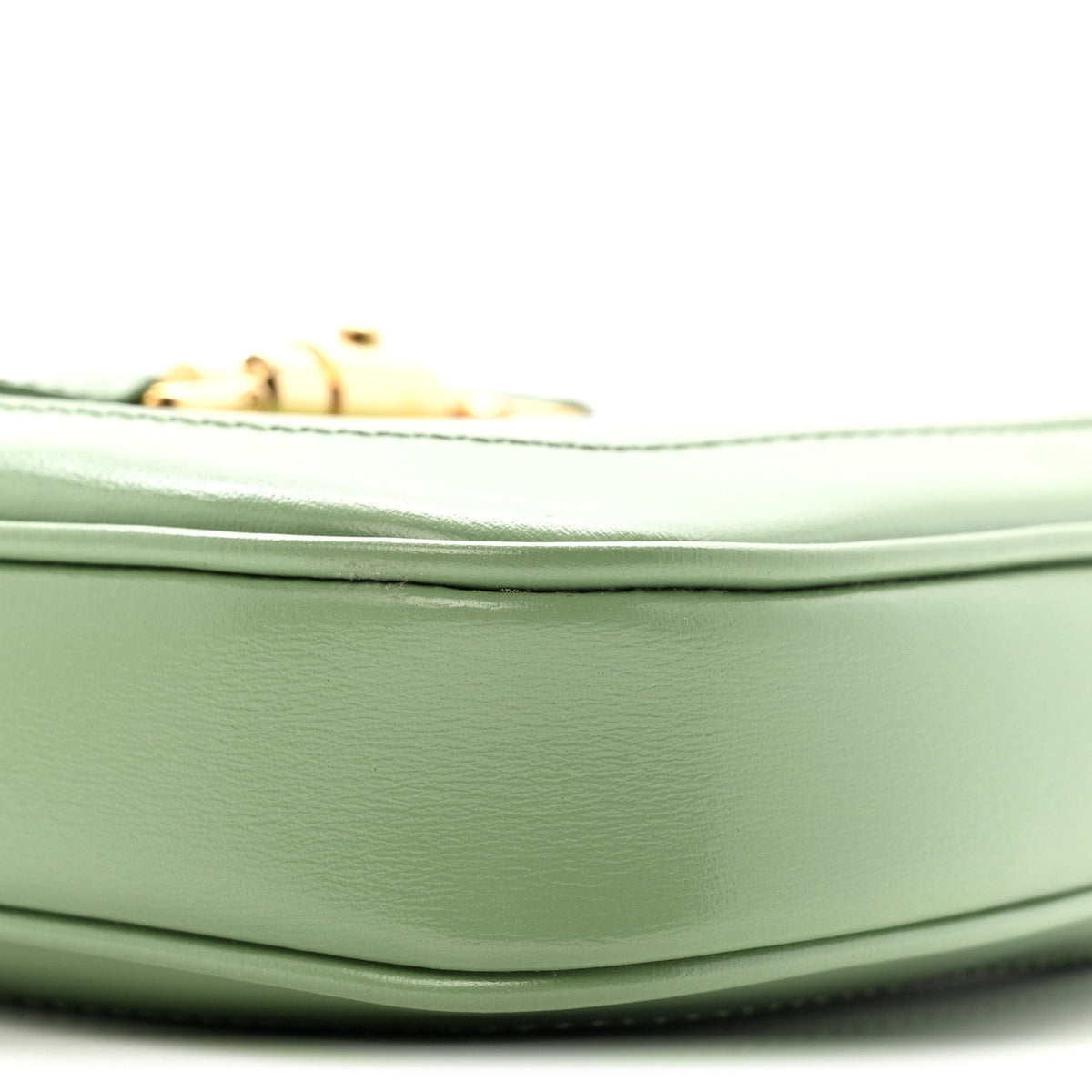 Boarded Dyana Lux Calfskin Mini Jackie 1961 Hobo Green Soil Grass