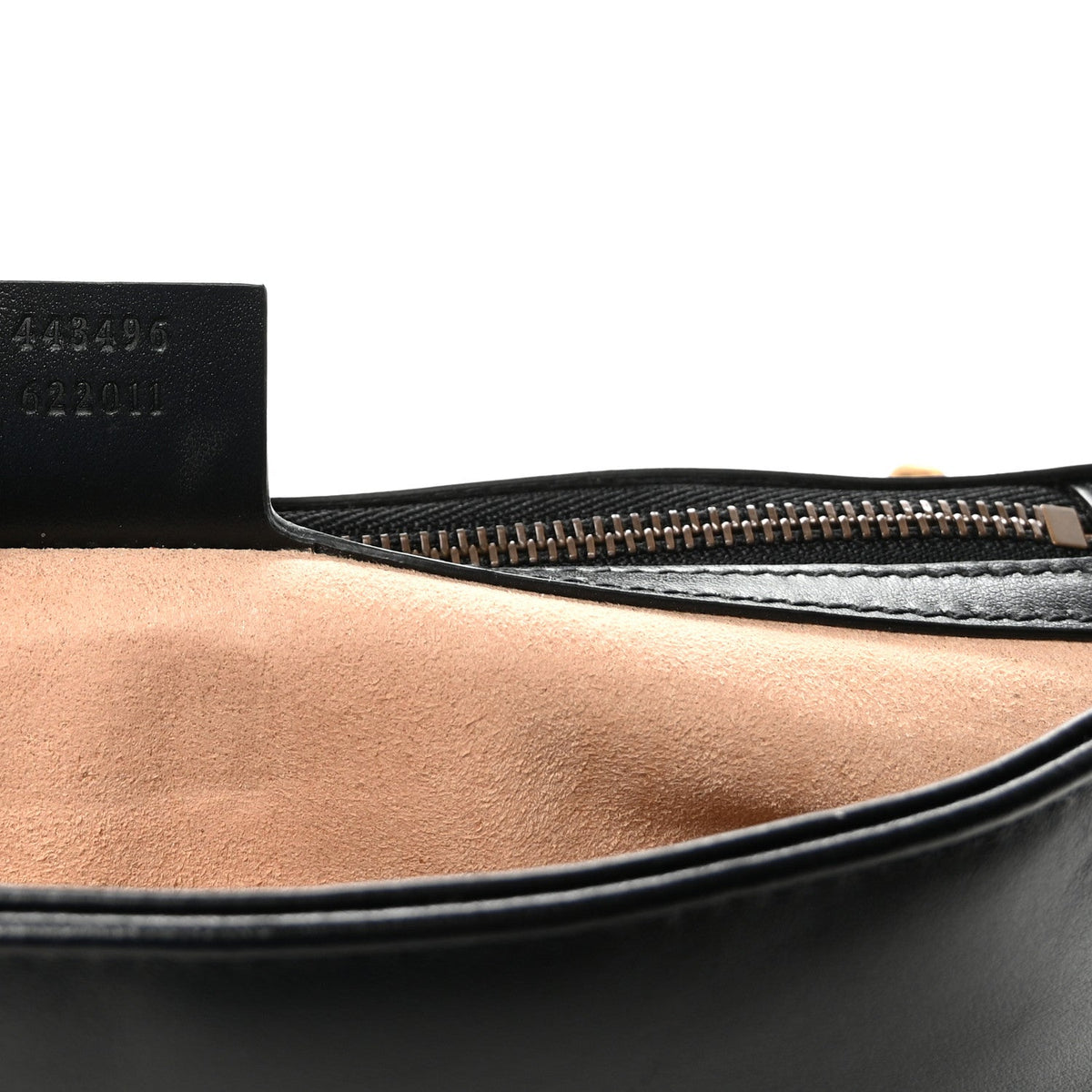 Calfskin Matelasse Medium GG Marmont Shoulder Bag Black