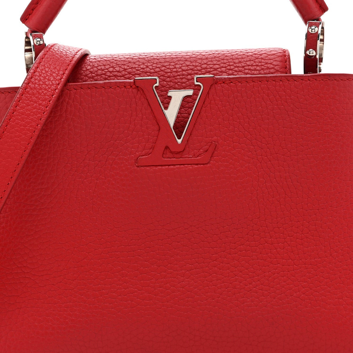 Taurillon Capucines BB Scarlet Red