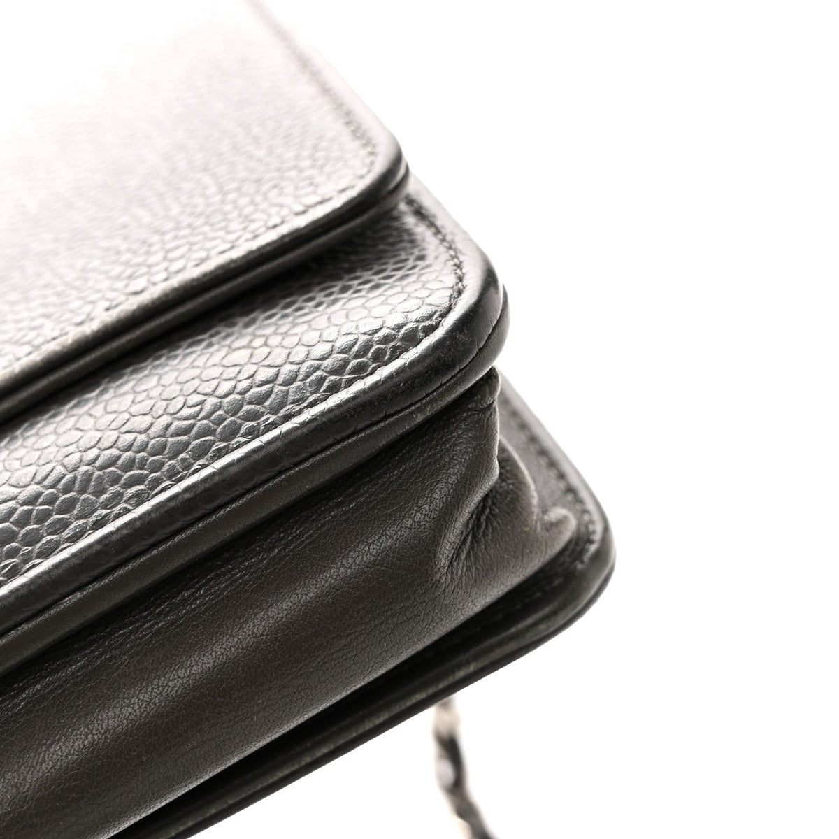 Caviar Timeless CC Wallet on Chain WOC Grey