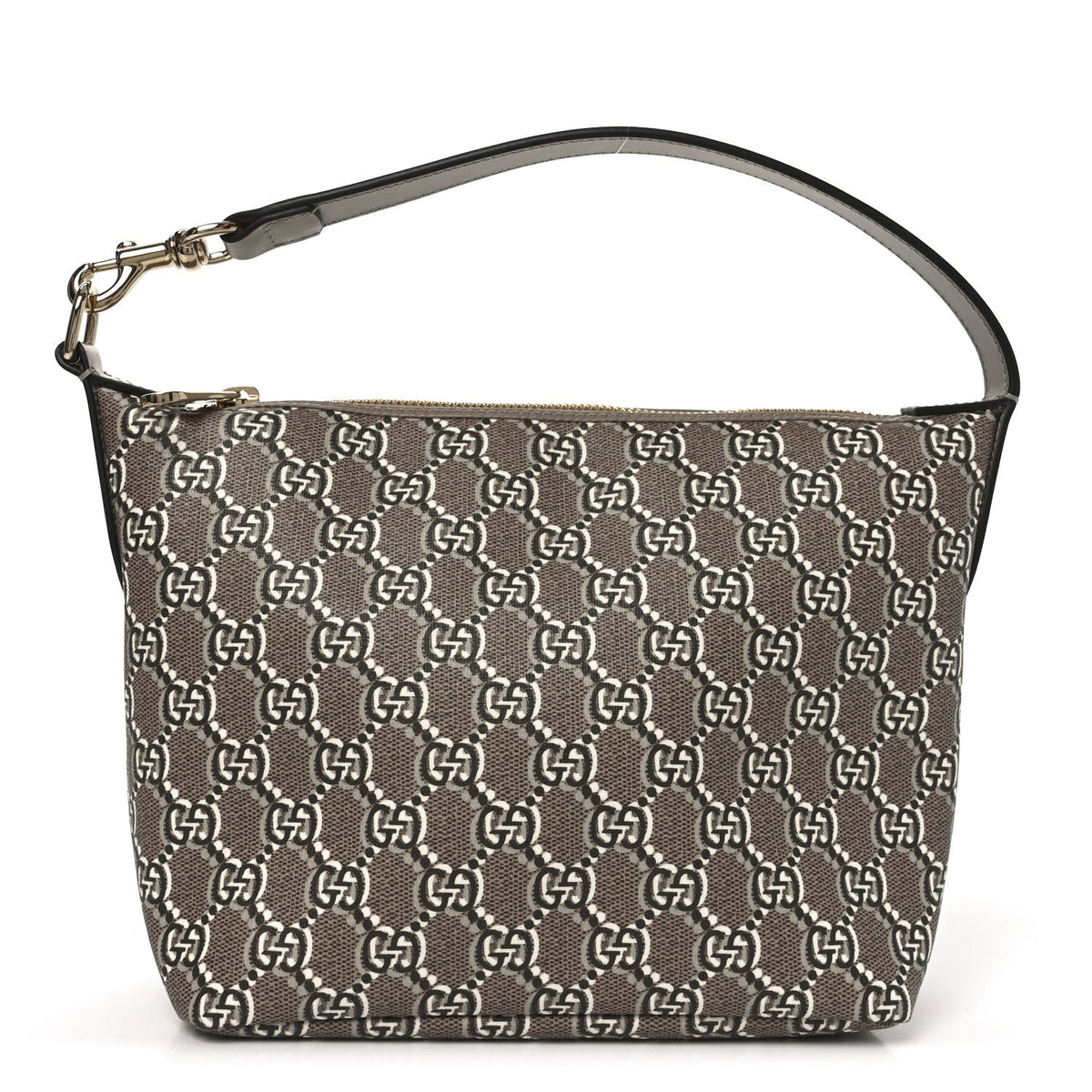 GG Shadow Monogram Super Mini Ophidia Shoulder Bag Taupe