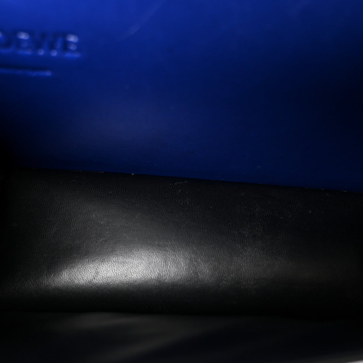 Calfskin Small Barcelona Shoulder Bag Royal Blue