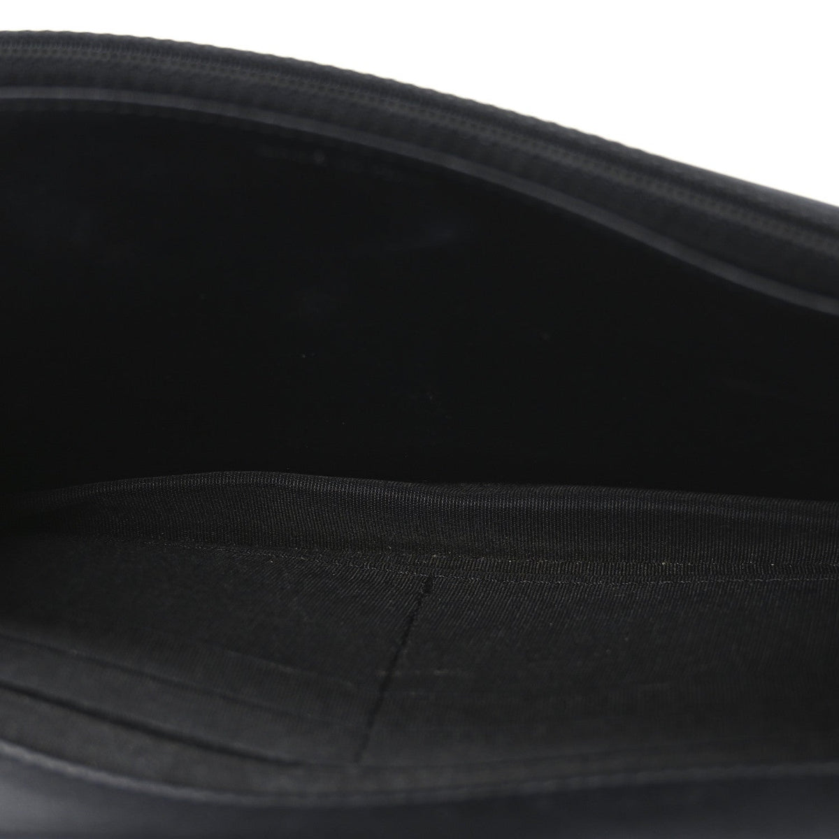 Patent Calfskin Quilted Boy Wallet On Chain WOC Black