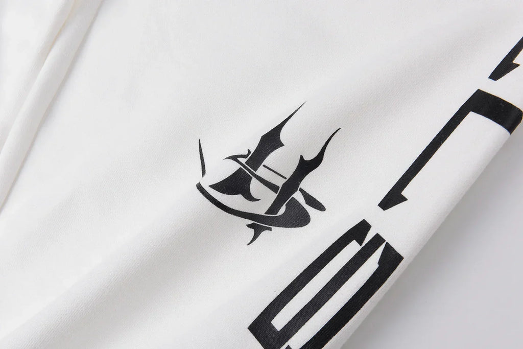 Hellstar Gothic Logo Straight-Leg  Sweatpants