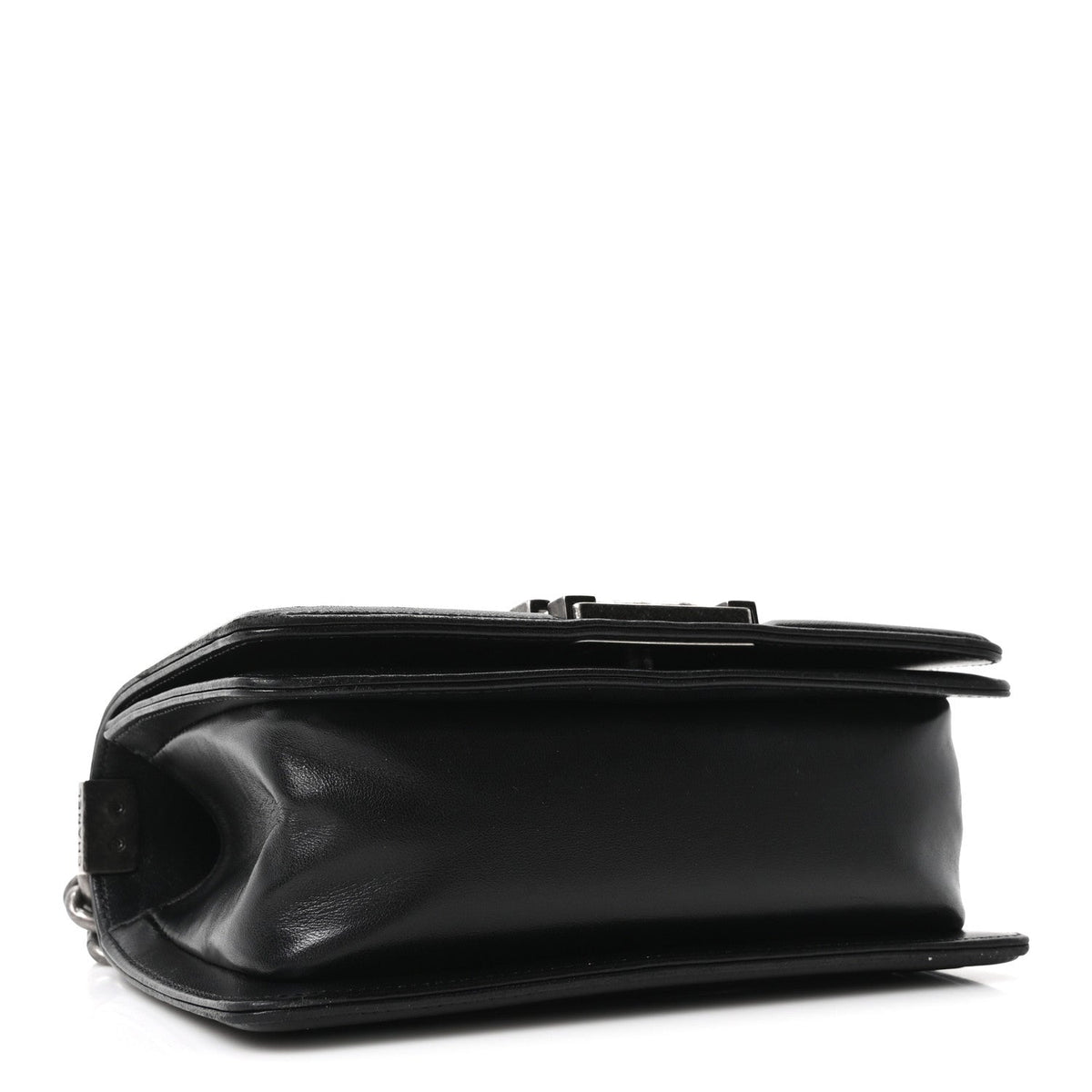 Galuchat Stingray Small Boy Flap Black