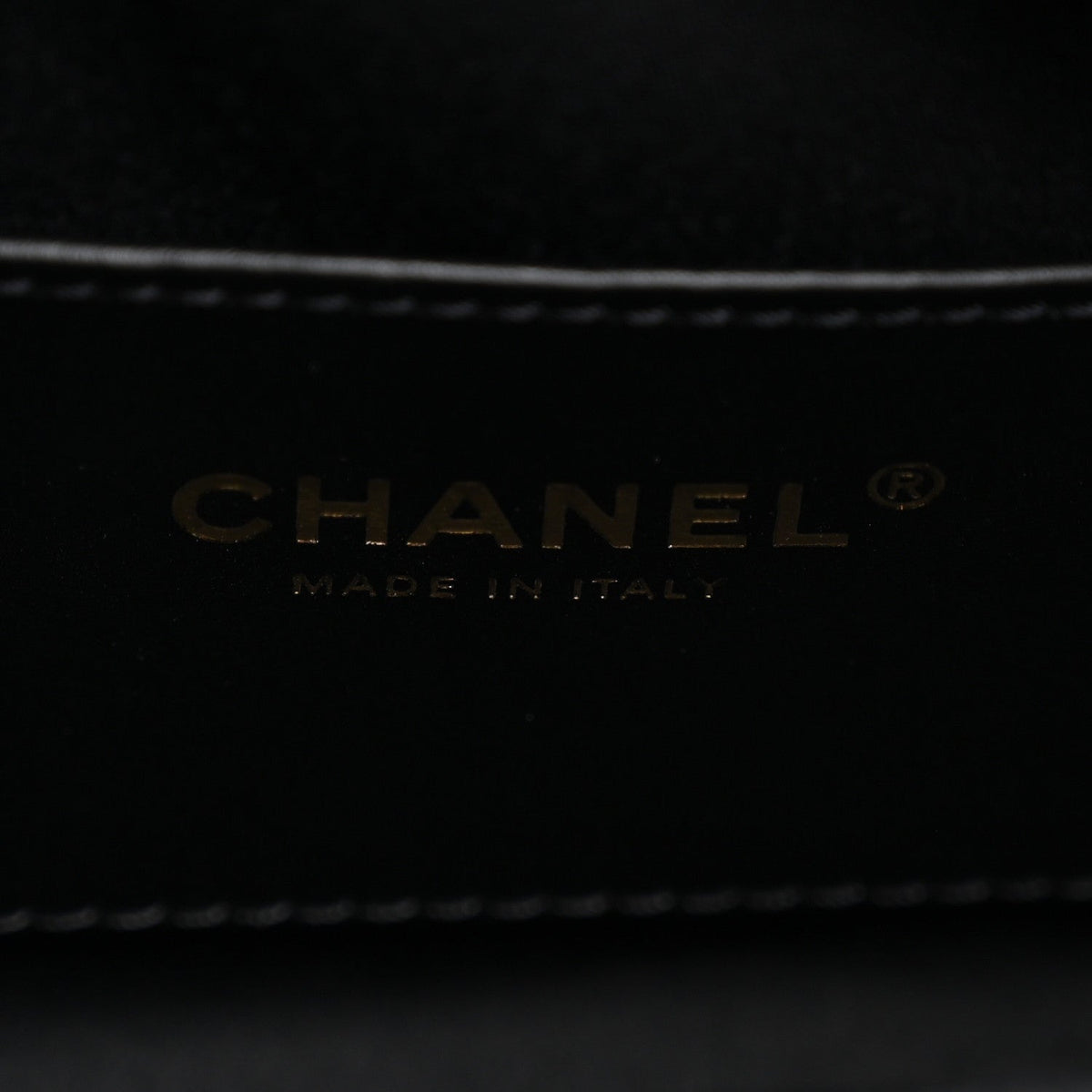 Washed Denim Quilted Mini Chanel 25 Handbag Black