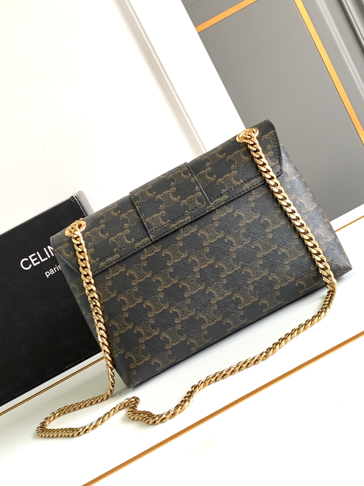 Celine Victoire Medium Monogram Shoulder Bag – SU24 Collection