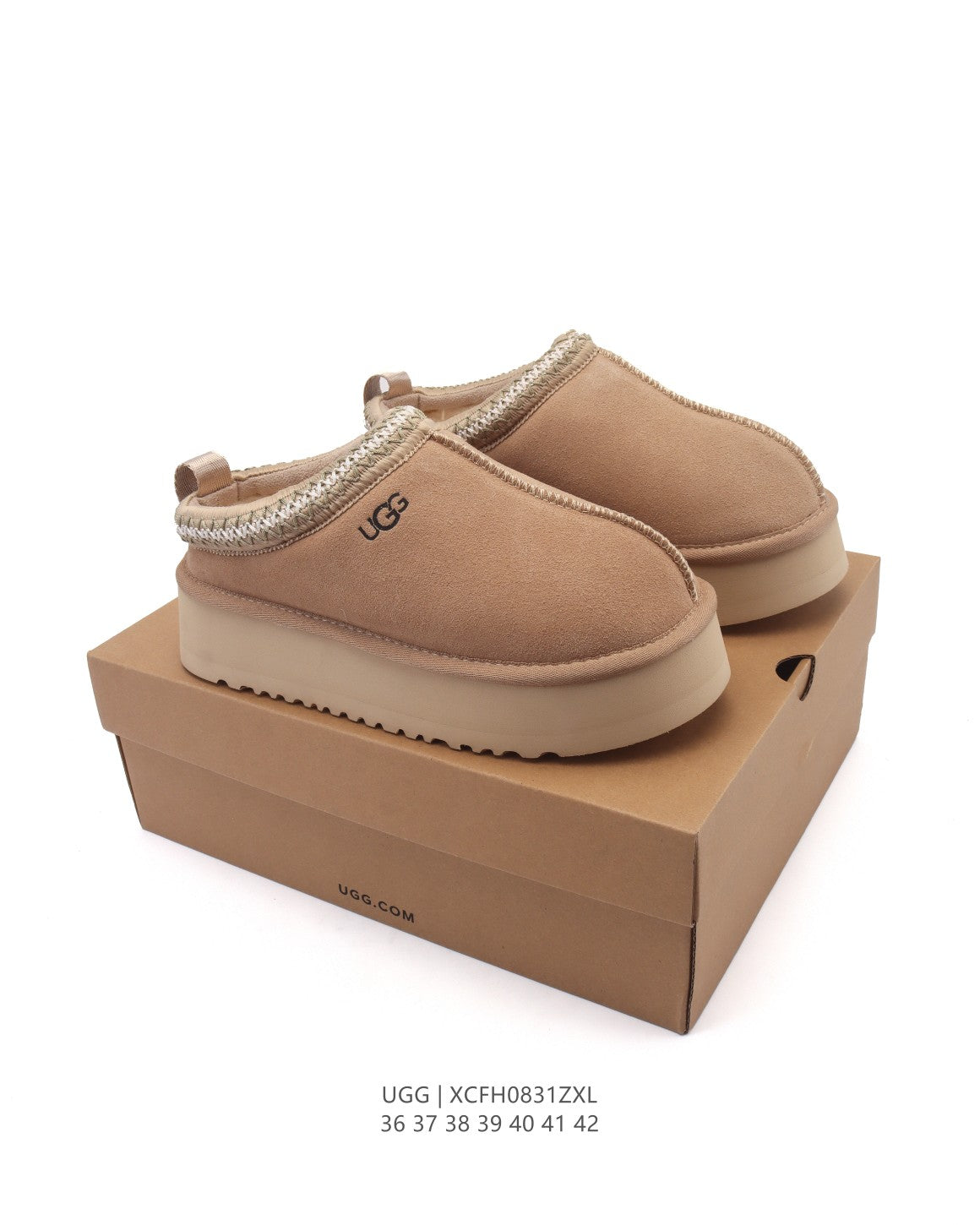 UGG Wool-Lined Winter Slippers