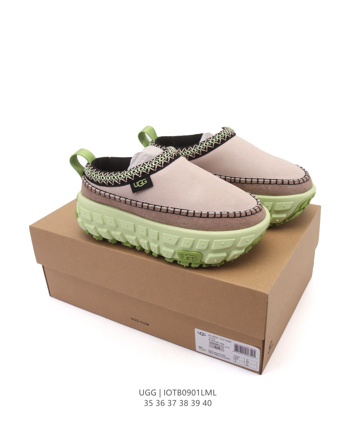 UGG Tire Sole Cotton Slippers Snow Boots