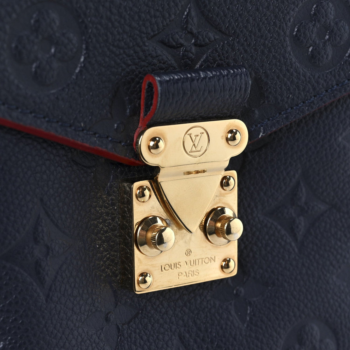 Empreinte Pochette Metis Marine Rouge