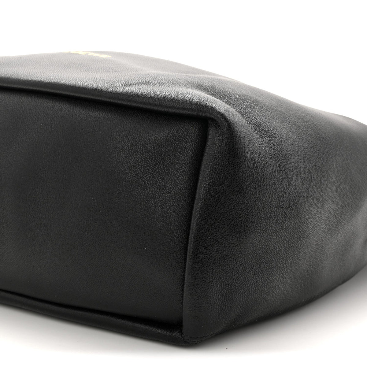 Nappa Small Squeeze Bag Black