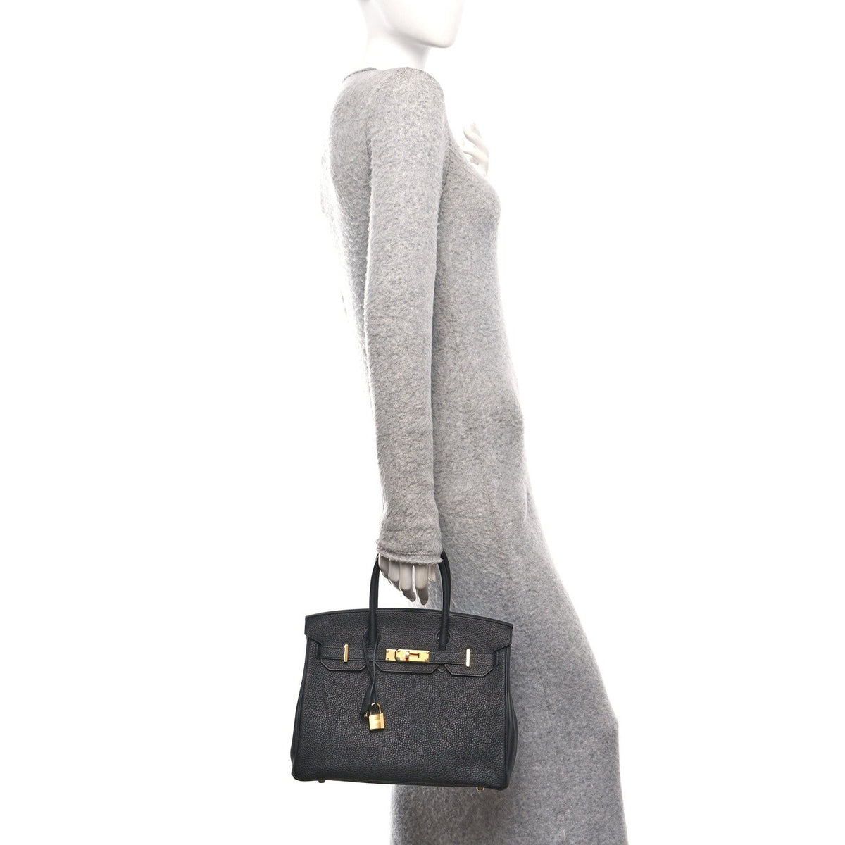 Togo Birkin 30 Black