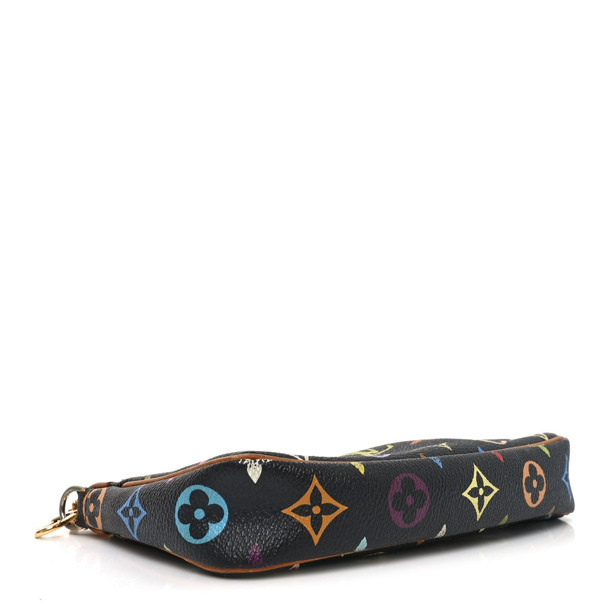 Monogram Multicolor Pochette Accessories Black