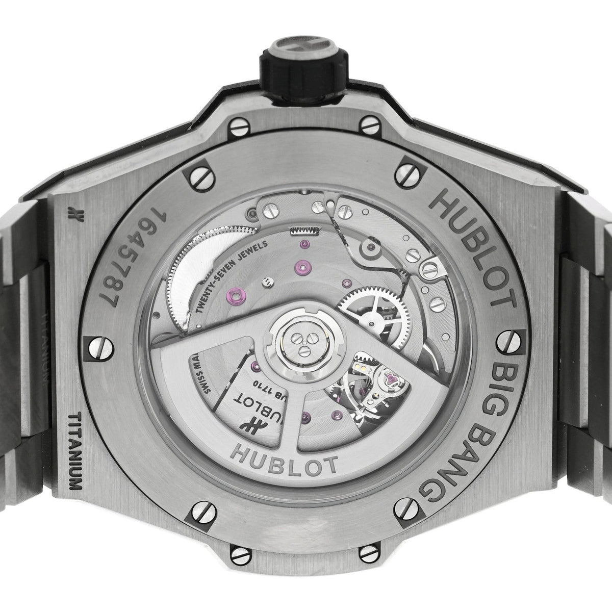 Titanium 40mm Big Bang Integrated Time Only Automatic Watch Silver 456.NX.0170.NX