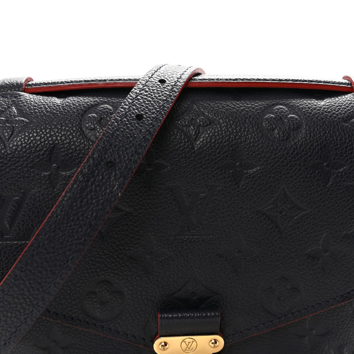 Empreinte Pochette Metis Marine Rouge