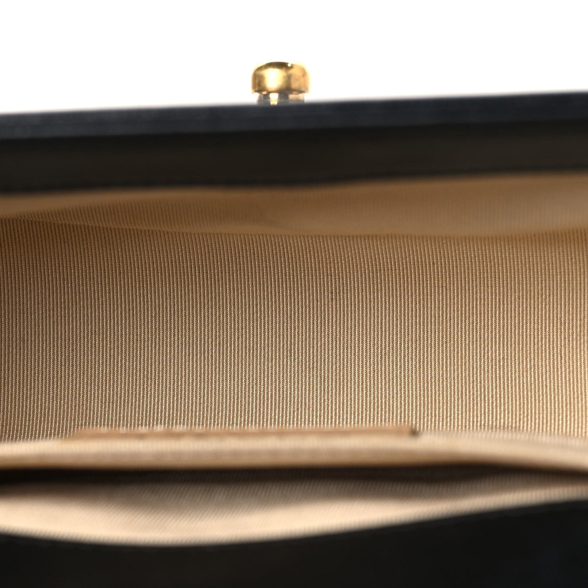 Lambskin Quilted Small Chain Detail Boy Flap Black