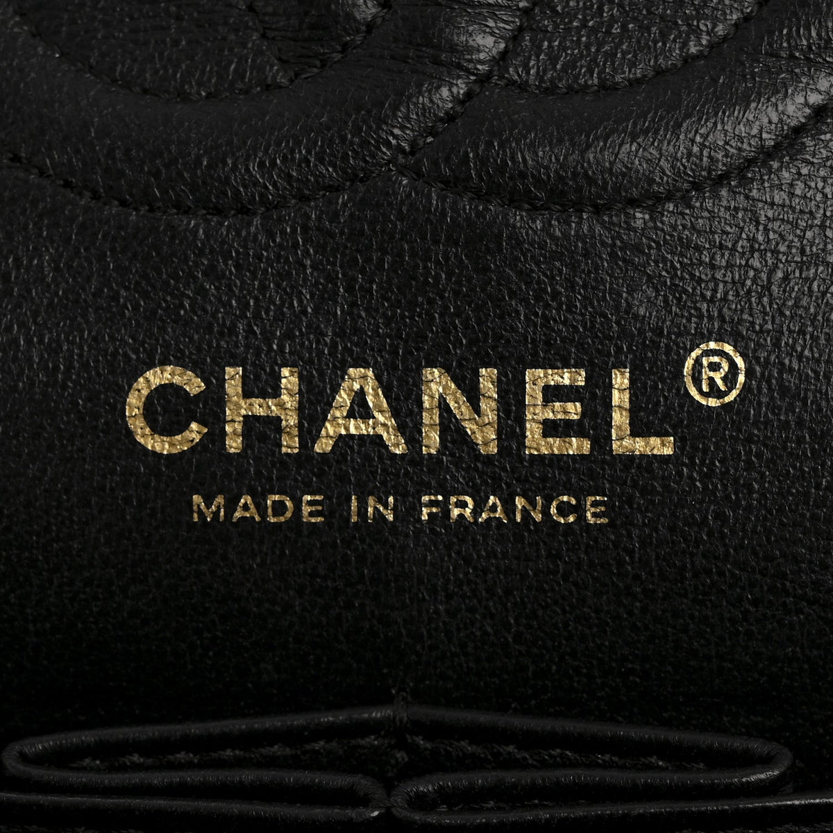 Caviar Quilted Small Double Flap Black