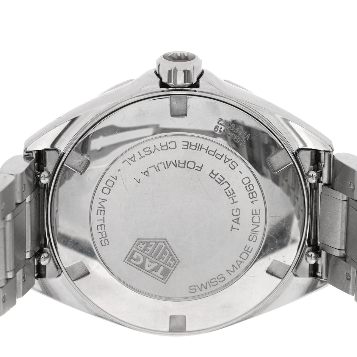 Stainless Steel Diamond Mother of Pearl 35mm Formula 1 Lady Quartz Watch WBJ1319