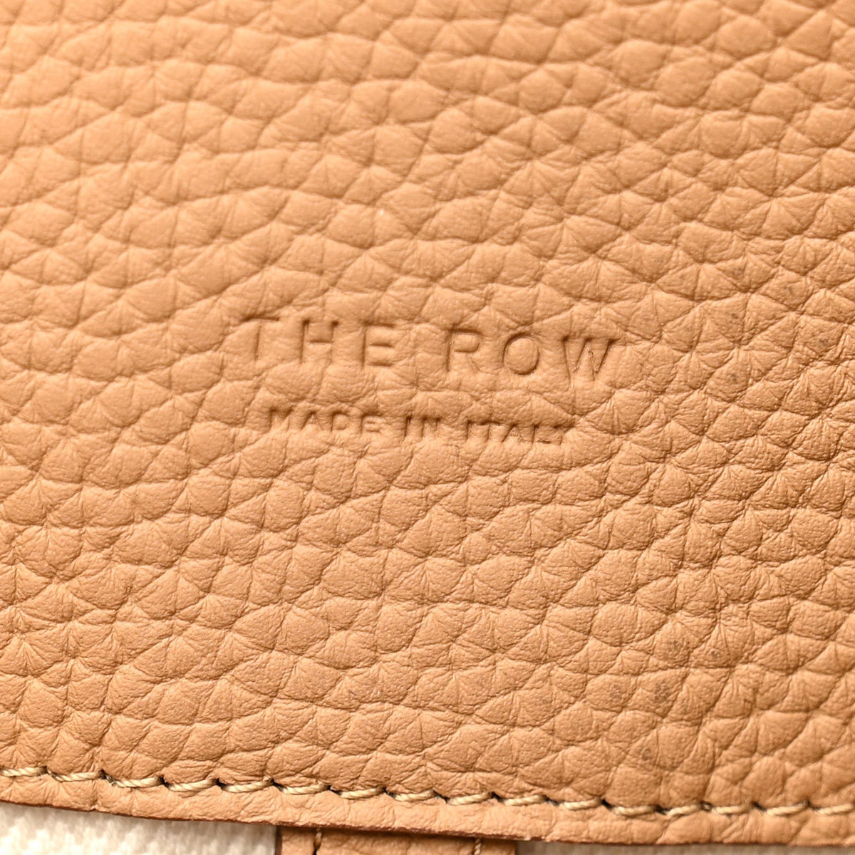 Matte Grained Calfskin Soft Margaux 17 Dark Taupe