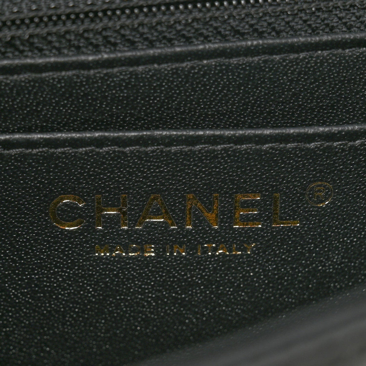 Lambskin Quilted Mini Rectangular Flap Black