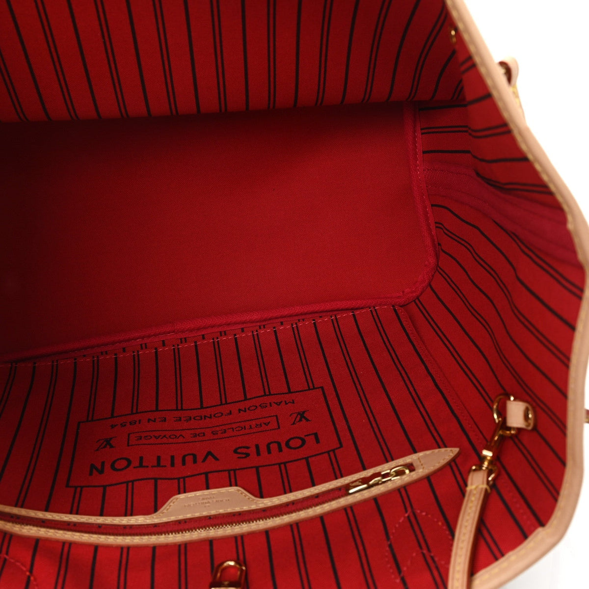 Monogram Neo Neverfull MM Cherry