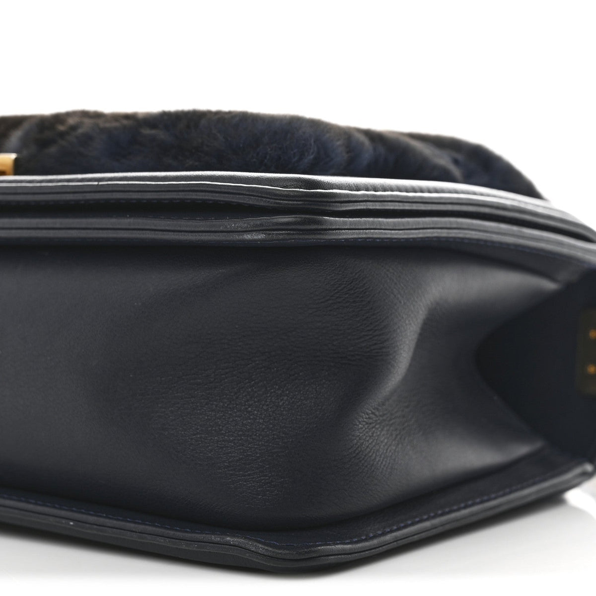 Orylag Medium Boy Top Handle Flap Navy