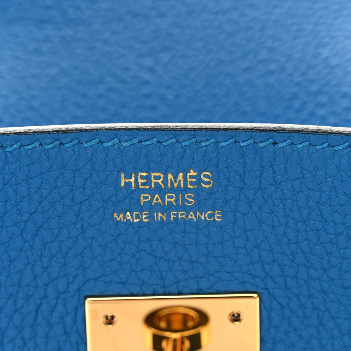 Togo Birkin 30 Bleu Zanzibar