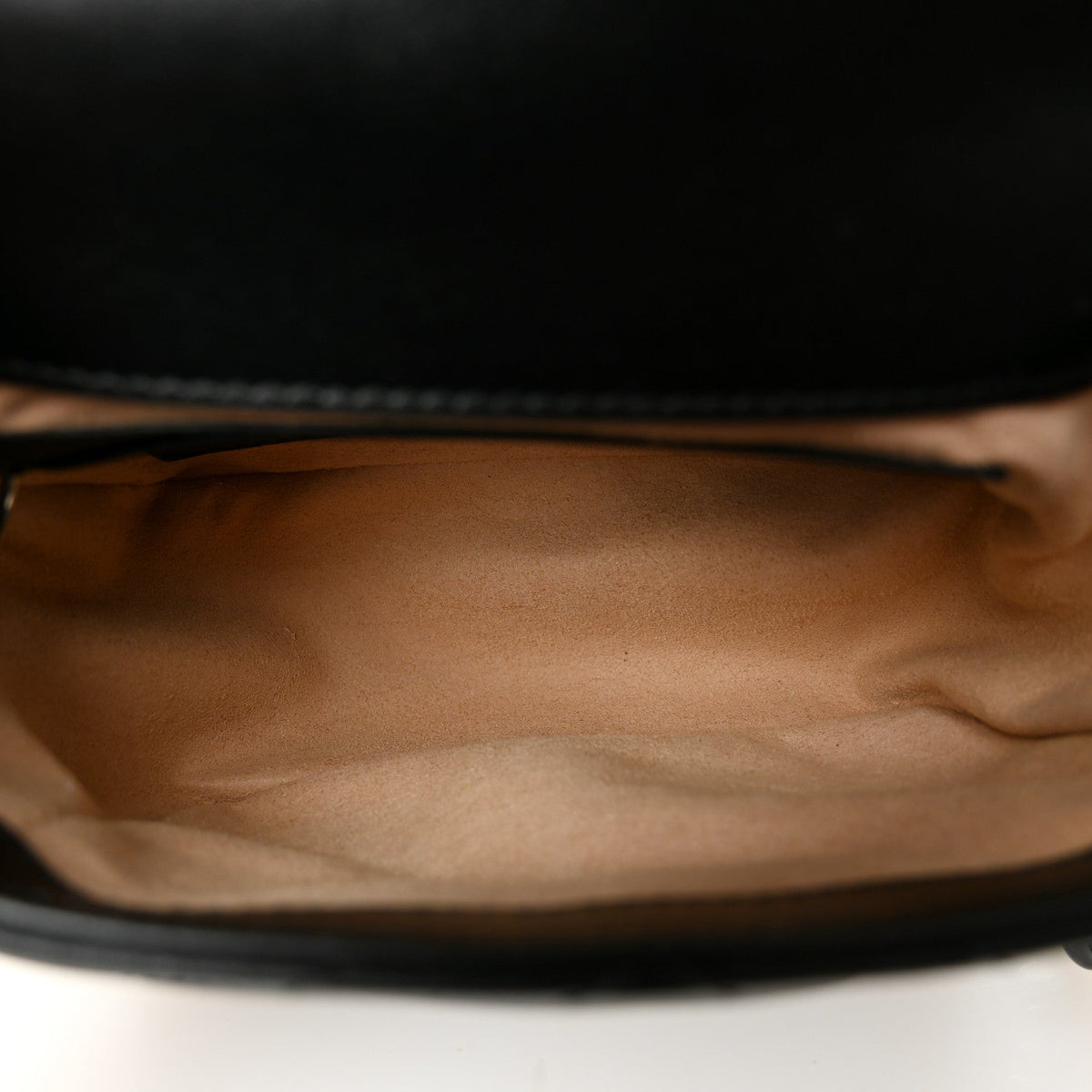 Calfskin Matelasse Monochrome GG Marmont Chain Mini Belt Bag Black